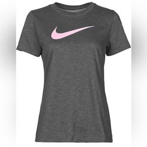 Women’s Small Grey/Pink Nike Dri-Fit T-Shirt